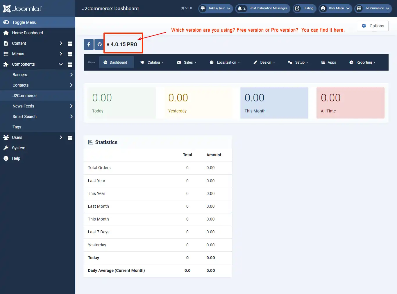 Upgrade-dashboard