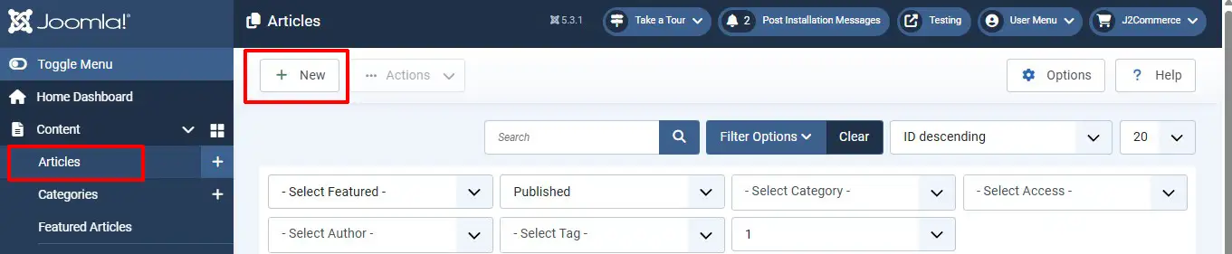 Article manager
